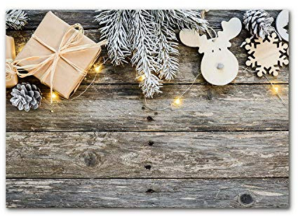 Tulup Acrylglas Druck Weinachten - 100x70cm - Wandkunst - Plexiglas Bild Deko Glas - Wandbild Kunststoff - Dekorative für Küche & Wohnzimmer - Weihnachtsbaum-Dekoration