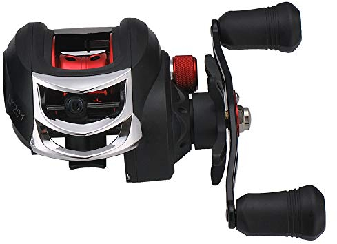 Angelrolle, Angelrolle mit leichter Geschwindigkeitsübersetzung 17 + 1 Kugellager Angelspule