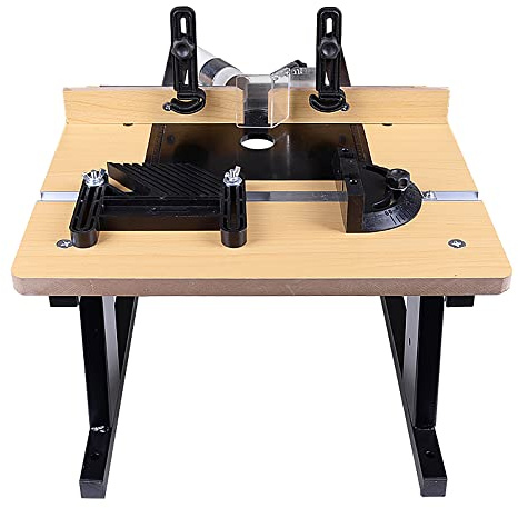 Toplionace Mini Router Elettrico Universale Flip Table, Banco da Lavoro Multifunzionale per Falegnameria per Fresatrice per Incisione per Rifilatura della Lavorazione del Legno