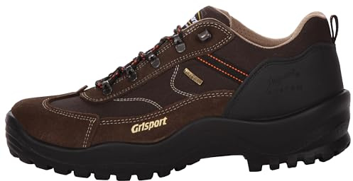 Grisport Scarponcino Outdoor da uomo, allacciato, marrone, marrone, 43 EU