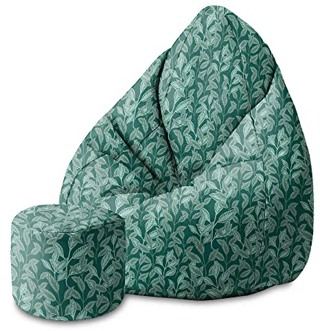 DreamRoots Sitzsack Erwachsene 80x80x120, Garden Plants