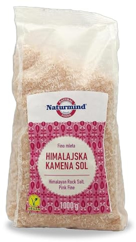 SORINA Sel de l'Himalaya de haute qualité - 1kg | Sel pur et naturel de l'Himalaya | Choix sains, utilisations polyvalentes | Idéal pour cuisiner, assaisonner et plus