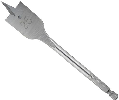 Flachfräsbohrer aus HSS Holzbohrer Flachfräser Bohrer, große Auswahl an Holzflachbohrer mit QuickBit Schaft (30 mm)