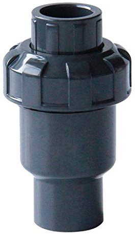 Clapet anti-retour - 1 pièce, 20 mm, 25 mm, 32 mm, 40 mm, 50 mm, 63 mm, clapet anti-retour à rabat UPVC, raccords de tuyauterie en plastique, pièces du système de plomberie, connecteur de tube d'eau (