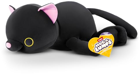 Hug-A-Lumps Kitty (Luna), vikt plysch, medium (35 cm), 1,5 kg, brun låda (Kitty)