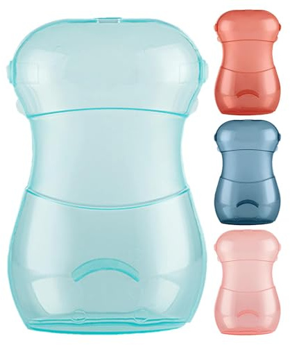 4 Stück Quetschi Halter, Quetschbeutel Halter Quetschies Aufsatz, Nachfüllbarer By Quetschies Aufsatz, Mehrzweck Fruchtpüree Halter, Quetschsicher für Lebensmittelbeutel und Saftboxen