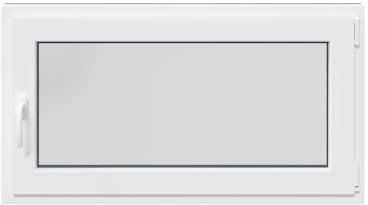 vidaXL Basement Window RISOR 110x60 cm Tilt&Turn DIN Right Anthracite, egress window, hopper window, window in the basement, window well