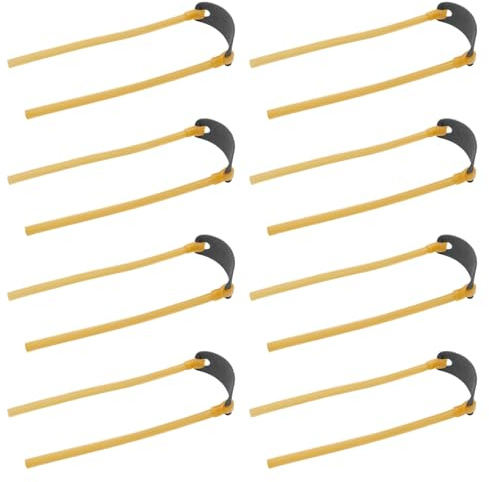 8 pièces élastique Lance Pierre,Bandes de Catapulte en Latex de Elastique Caoutchouc,Lance Pierre Adulte Puissant Chasse Accessoires,Slingshot de Rechange pour Lance-Pierres d'extérieur