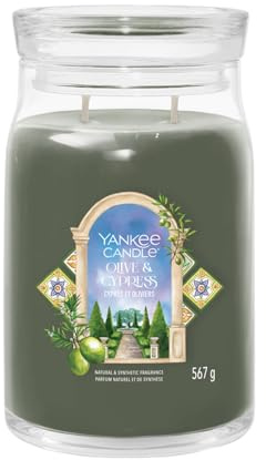 Yankee Candle Olive & Cypress Large Jar