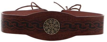 SAFIGLE Renaissance-stirnband aus Wikinger-kopfschmuck für Frauen Mittelalter-haarschmuck Cosplay-accessoire Retro Design für Mittelalterpartys und Kostüme