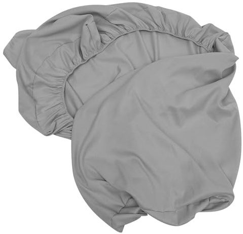 OKUMEYR Housse de Lit pour Massage Spa avec Trou Visage Drap Lavable Éponge Couverture Douce et Professionnelle pour Table de Massage Gris