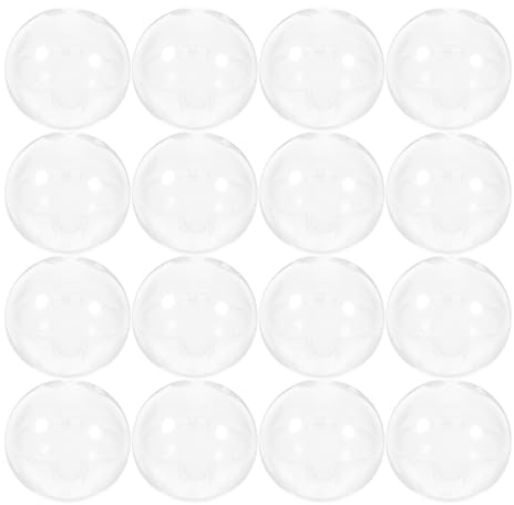 KAJNBN 20pcs Small Vending Machine Balls round Plastic Capsules Not Easy to Deform or Break Versatile Empty Capsules Balls for Party Favors and Birthday Accessories