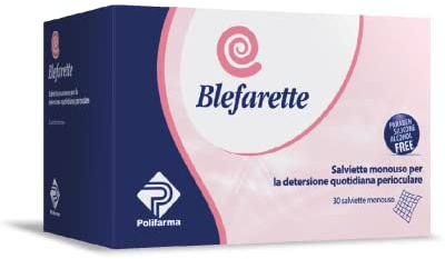 Blefarette - 30 Salviette monouso per la detersione quotidiana perioculare