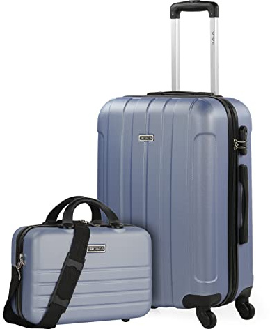 ITACA - Gepäck-Sets, Reisekoffer, Reisekoffer Set, Kofferset, Hartschalenkoffer, Trolley-Set, Luggage - Große Auswahl an Koffer & Trolleys für Jede Reise!, Malve