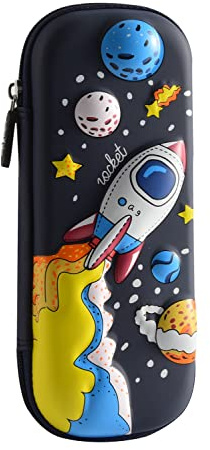 flyorigin Trousse Meilleur Cadeau 3D Plumier pour garçons et Filles Grand Crayon Stylo Pochette Porte-Stylo Stockage Trousse
