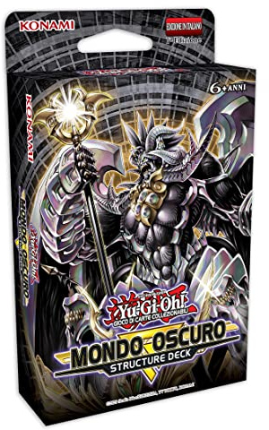 YU-GI-OH! - Dragón, Monstruo Trading Card Game Structure Deck-Mundo Oscuro-ITA, Color Mehrfarbig, 1