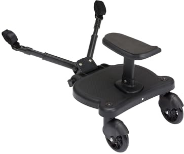 Fillikid Buggyboard Mitfahrbrett Basic mit Sitz schwarz | SN0053