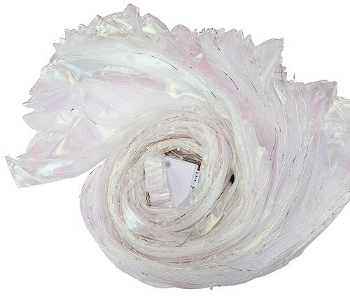 VKTY Lange LED Bauchtanz Tuch Kostüme Engel Schal Fee Durchführung Kleidung Glow Kostüme für 160-178cm