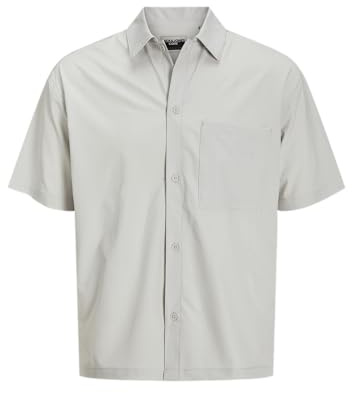 Jcopacer Oversized skjorta Ss, Ångblå, M