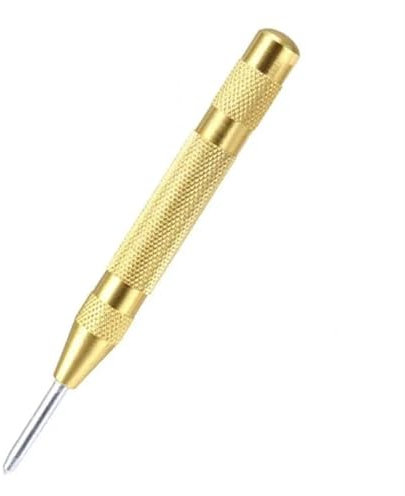 woleyuu Punzón Central automático, Herramienta for marcar Agujeros, punzón Central, punzón de perforación, Marcado for Metal/Vidrio/Madera, 1 ud.