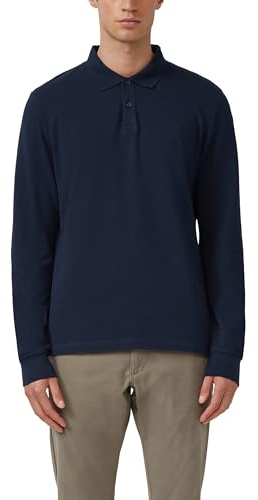 s.Oliver Herren Langarm-Poloshirt aus Baumwoll-piqué mit Bündchen Poloshirt Langarm (1er Pack)