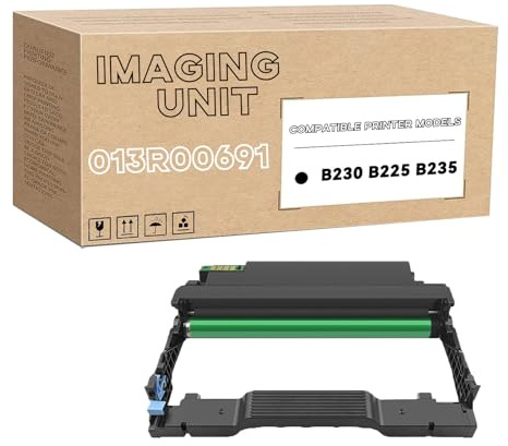 013R00691 Schwarzer Bildeinheit-Ersatz, Kompatibel Für Xerox B230 B225 B235 Drucker (12.000 Seiten Reichweite) 1Pack