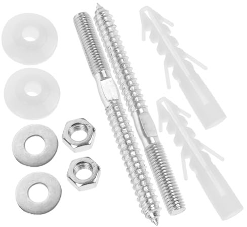 DIYEAH Viti di Fissaggio per Lavabo, Kit di Installazione Vite di Espansione Allungata 10x120 Mm, Abs e Ferro, per Montaggio Stabile e Rapido