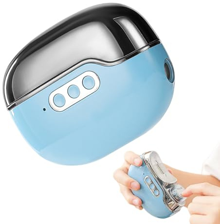 Cortador de uñas eléctrico, pulidor automático de manicura y, cortapelos recargable, herramienta de pulido de uñas, para mujeres y hombres, para personas mayores, kit de aseo personal para