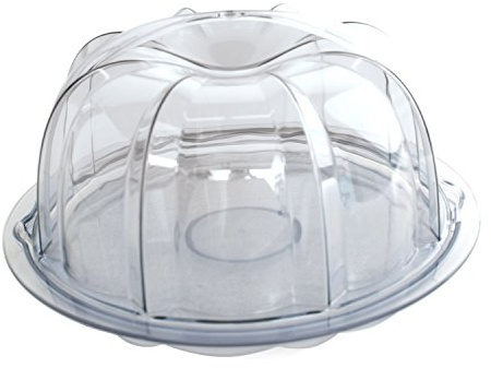 Nordic Ware Cake Keeper, Deluxe Bundt, Clear