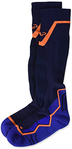 CMP - Calza da sci Thermocool, Black Blue, 43/45