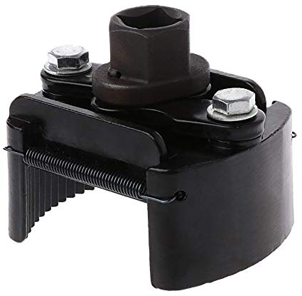 DEDC Ölfilterschlüssel verstellbar Universal Remover Kit Werkzeug für Auto Motorrad (60-80mm)