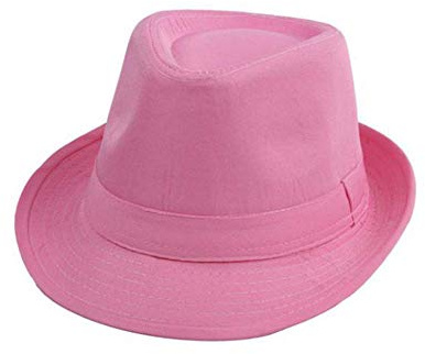 Carnavalife Sombrero Borsalino con Cinta para Fiesta temática o Complemento para Vestir