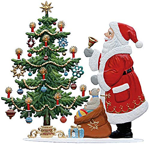 Wilhelm Schweizer Zinnfigur Nikolaus am Weihnachtsbaum