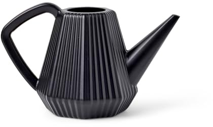 Xala - Annaffiatoio Doppio Groove 2L - Adatto per uso interno ed esterno. - Resistente alle rotture - Leggero - 28x16x17 - Nero