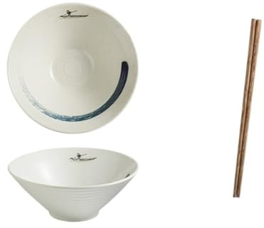 Ciotole Cucina Ciotola For Ramen Retro Zuppa Di Noodle Ciotola Grande Stoviglie Ciotola In Ceramica Ciotola For Zuppa Ciotola Di Noodle Scodella Colazione(5)