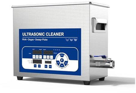 Nettoyeur À Ultrasons 6L 150W Machine De Nettoyage À Impulsions À Balayage Multifréquence Laveuse D'instruments Chirurgicaux(6.5L 200W 40KHz)