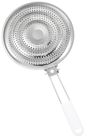 Diffuseur de Chaleur pour Plaque de Cuisson Rond en Acier Inoxydable | Protège Plaque Induction, Léger et Résistant, Dissipe la Chaleur Uniformément, Facile à Nettoyer