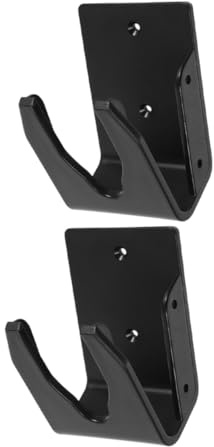 Kunststoff Wandmontierter Barcode Scannerständer, 2 Stück, Schwarz | Universelle Halterung, Platzsparende Wandmontage, Sichere Befestigung, für Einzelhandel und Lager