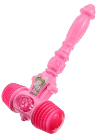 FIXOSHEE Hammer Clown Kunststoff Gummihammer mit Quietschfunktion Pädagogisches Hämmer zur Hand Auge koordination und Motorikförderung Lustiger Sound Hammer für Party und Lernspiele