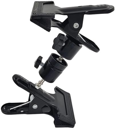 Fancyes Embroidery Hoop Holder Clip Table Clamp,Embroidery Hoops Stand Table Clip,Adjustable for Photography Live Streaming Desktop