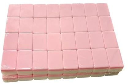 Generico Spielfiguren-Set – 64-teiliges stapelbares Spielzeug, Spielset mit Mahjong | für Wohnzimmer Schlafsaal Klassenzimmer Wohnung Party Kinder Jugendliche Familie Klassenkameraden
