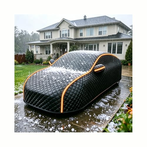 Anti-grêle Bâche Voiture Extérieur pour Audi A5 Cabriolet,Housse de Protection Grêle Étanche Respirante Résistant Sable Pluie Neige,Adapté à Toutes Les Saisons