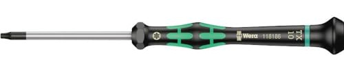 Wera 2067 Elektroniker-Torx HF-Schraubendreher mit Haltefunktion, TX 10 x 60 mm, 05118186001, Farbig