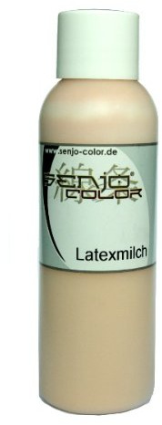 Senjo Color Latex Liquid Gummimilch hautfarben 250ml für Masken, Narben, Wunden, Halloween,