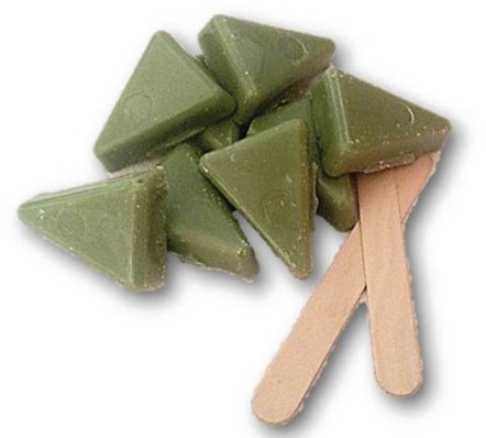 Brazilian Wax Heisswachs, Intimenthaarung, Haarentfernung ohne Vliesstreifen verwendbar mit Holzspatel (1 kg, Aloe-Vera)