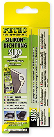 Petec SILIKONDICHTUNG, WEIß, 70 ML, SB-Karte 97980