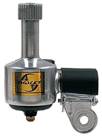 Hochwertiger Aluminium-Dynamo, leicht, für die linke Radseite vorne oder hinten, für Fahrrad 3549