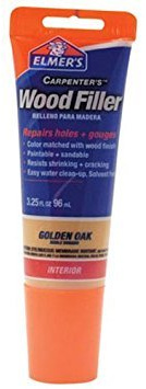 Elmer's E861 Carpenter's Wood Filler, 3.25-Ounce Tube, Golden Oak - 2 Pack