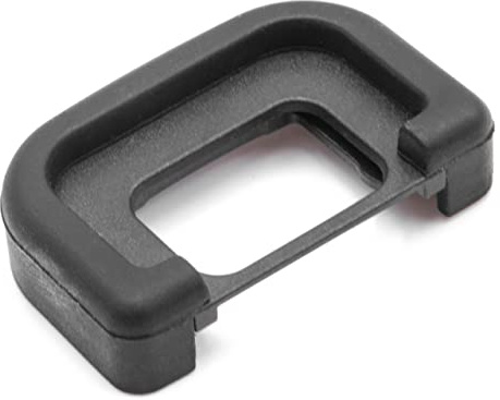 vhbw mirino oculare compatibile con Pentax *ist D, *ist, *ist Ds, K10D, K110D, K100D, K2000 fotocamera, reflex, DSLR oculare - nero