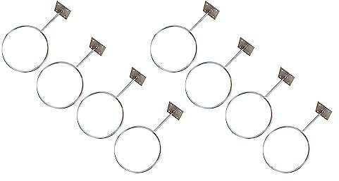 Tlilyy 8 Stück Wand Halterung Sportball Halter Bildschirm für Medizinball, Basketbälle, Volleybälle, Fußball Lager Regal